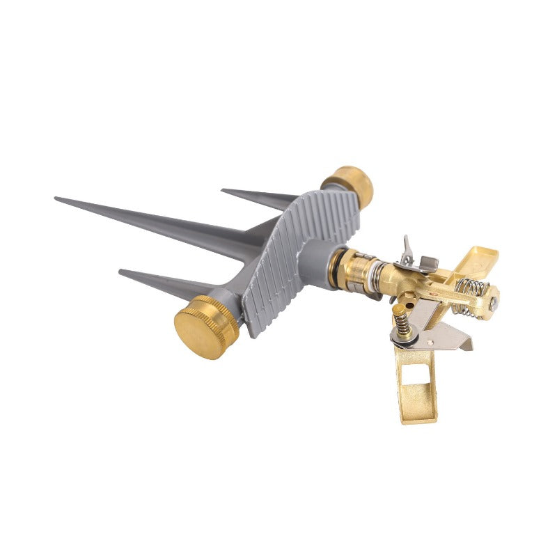 GerainIrrigation 360 Degree Water-saving Impact Sprinkler with Metal Spike