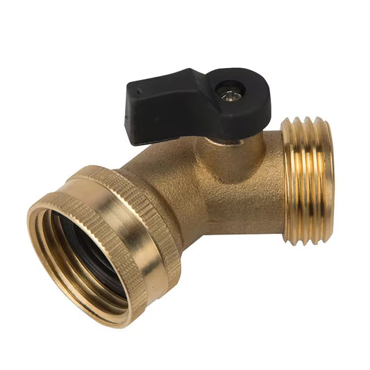 GerainGarden Accessory 3/4 " Hose Tap Connector Shut Off Valve