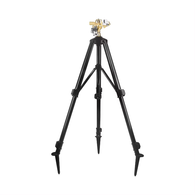 GerainZhejiang Hot Sell Black Aluminum Tripod Impact Sprinkler Water Garden