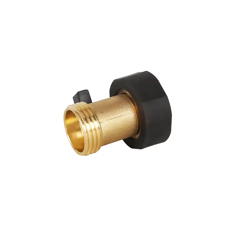 GerainGarden Brass One Way Water Hose Shut Off Valve