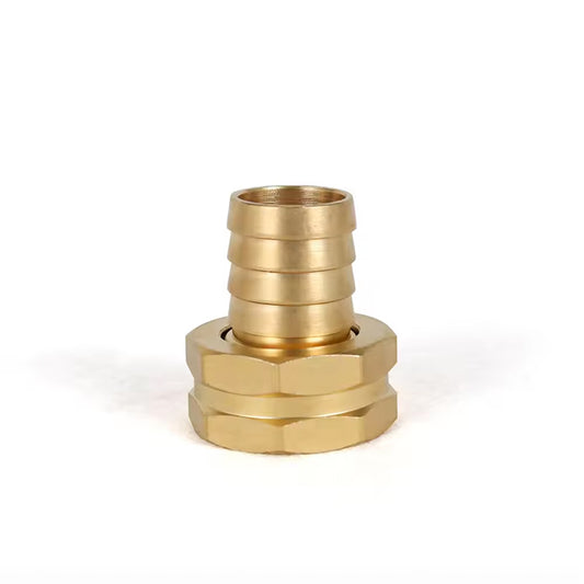 GerainGarden 3/4 Brass Hydraulic Coupling Pipe Fitting Hose Connector