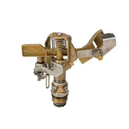 GeRain Heavy Duty Brass Water Impulse Irrigation Sprinkler for Agriculture