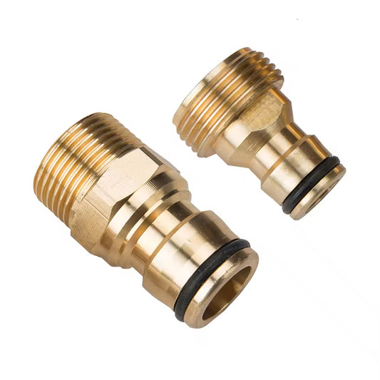 GerainHydraulic Water Brass Quick Hose Fitting Connector