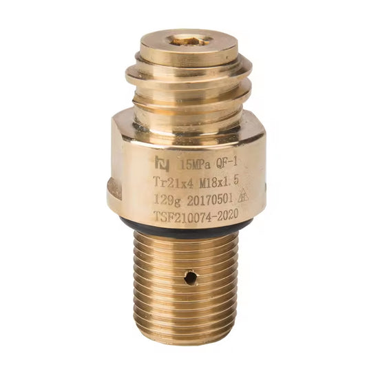 GerainBrass Co2 Cylinder Pin Valve