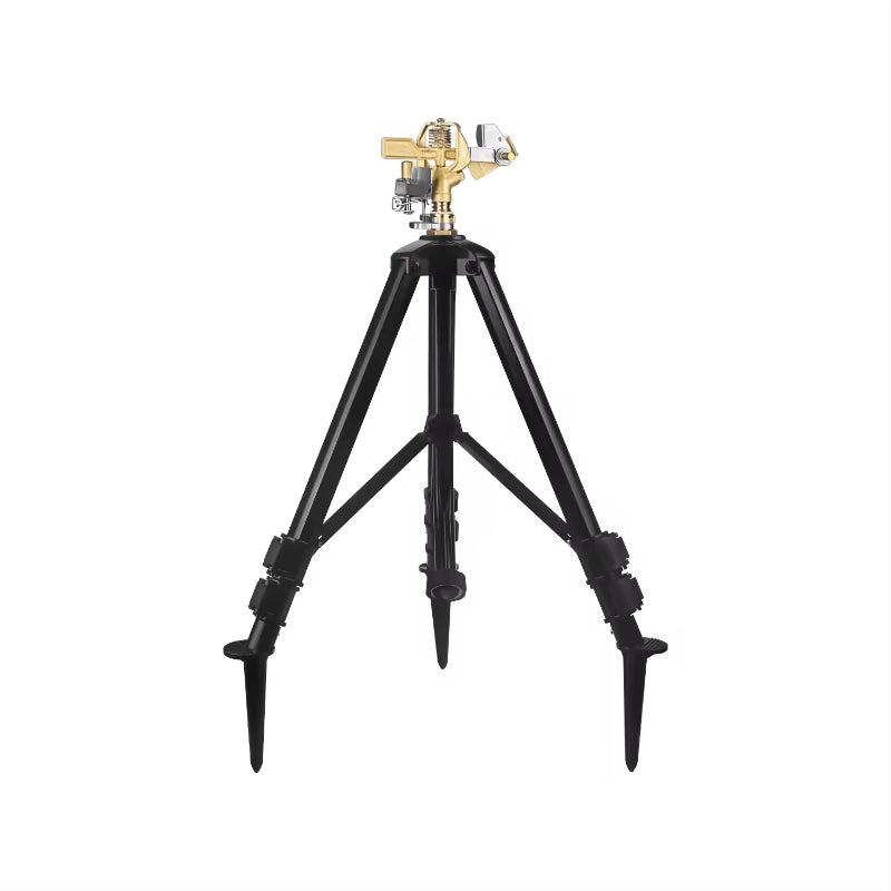 GerainZhejiang Hot Sell Black Aluminum Tripod Impact Sprinkler Water Garden