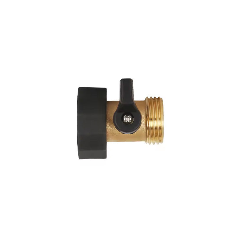 GerainGarden Brass One Way Water Hose Shut Off Valve